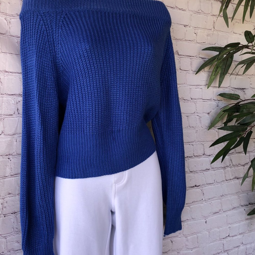 ULTRA GLAM KNIT CROP SWEATER - Picture 4 of 4